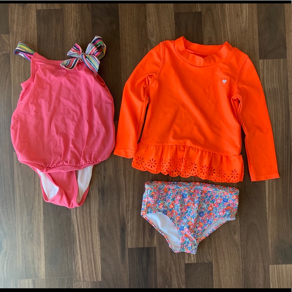 Toddler girl swim suits